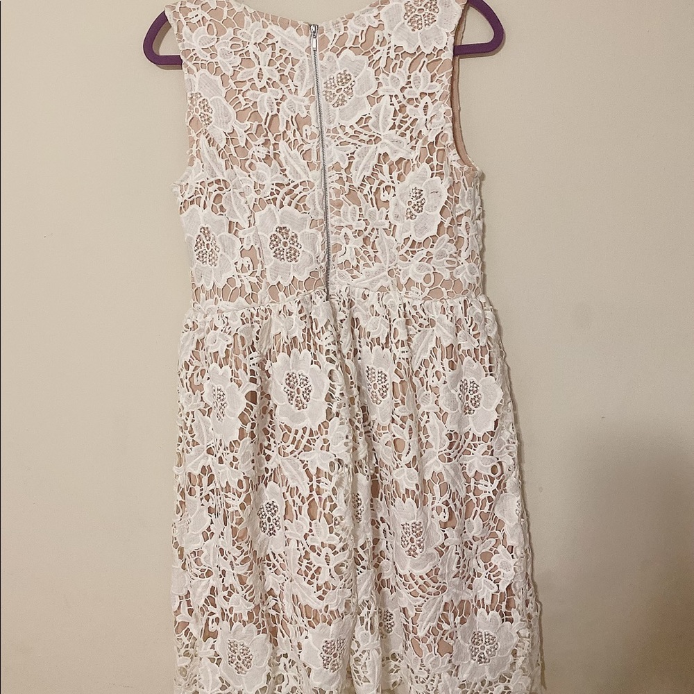 Lace and nude babydoll